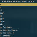 Kiddion's Modest Menu - накрутка денег, разблокировка предметов и прочие веселые читы для GTA 5 Online